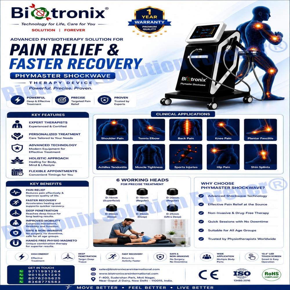 AIRSHOCK PRO Clinical Shockwave Therapy Equipment