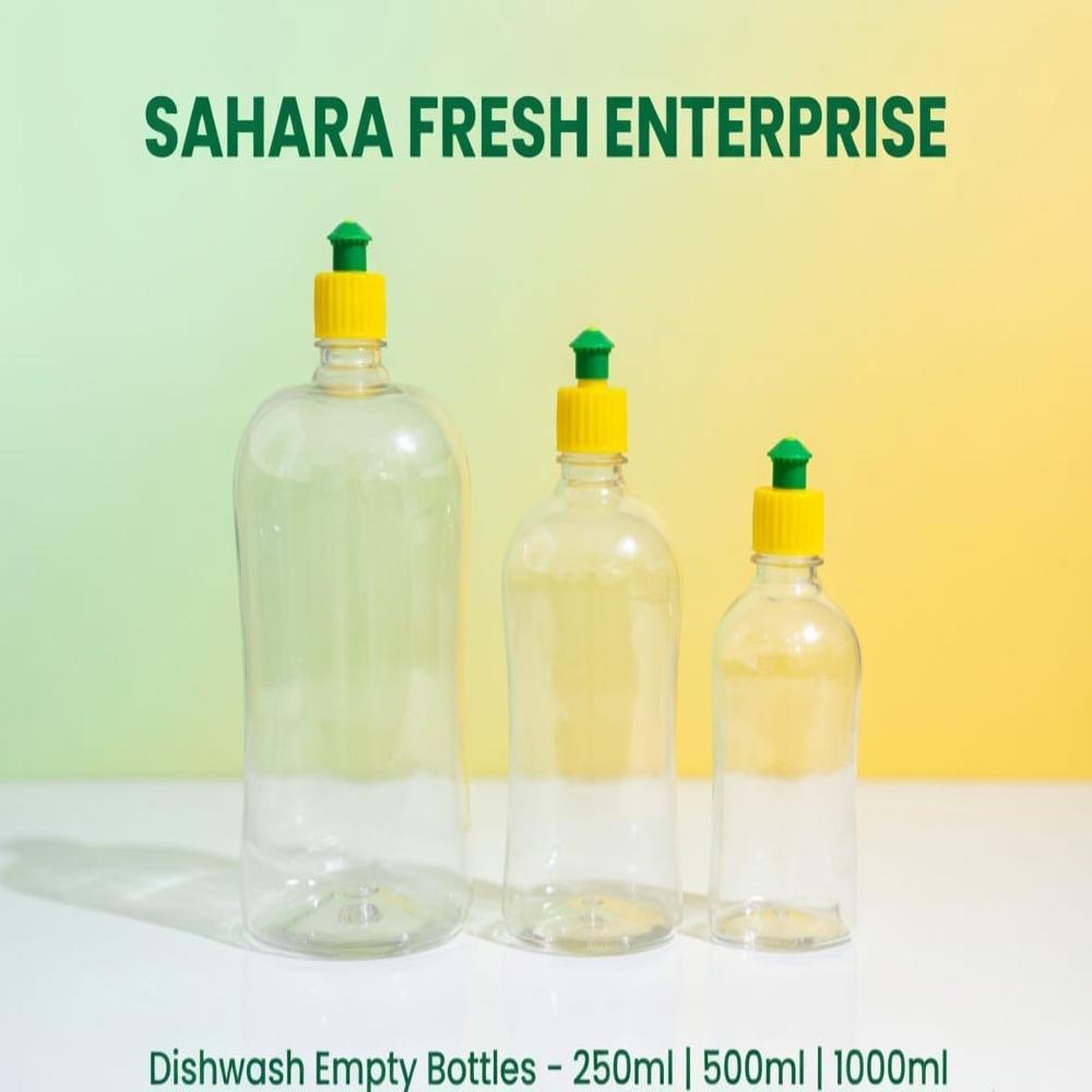 500ml Dishwash bottle with push-pull caps