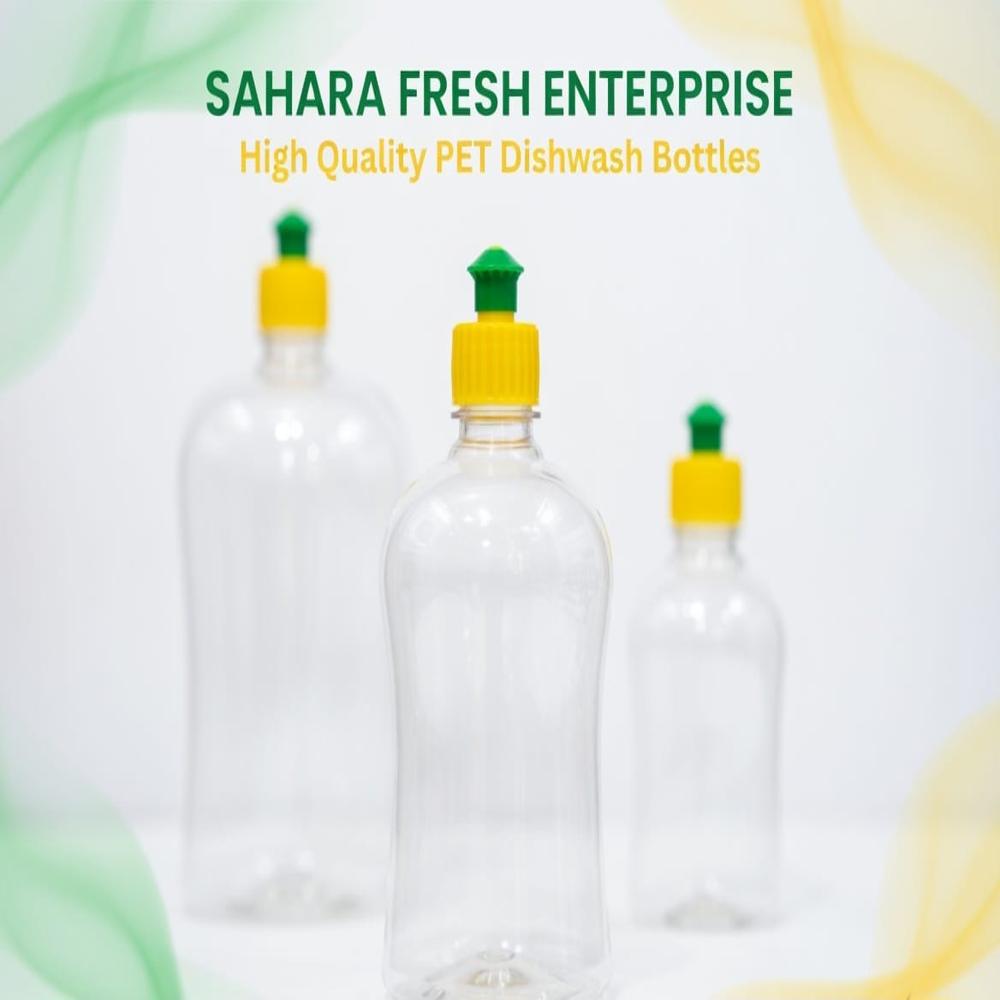 500ml Dishwash bottle with push-pull caps