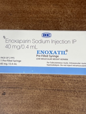 Enoxatil pre filled syringe