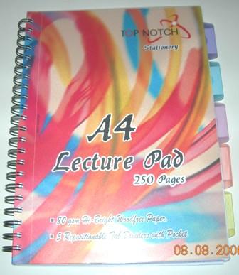 लेक्चर पैड विनाइल कवर