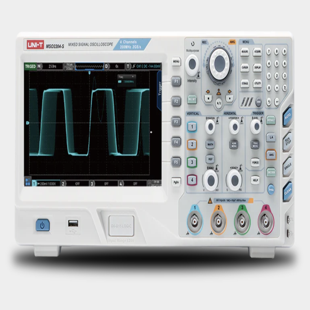 Uni-t Upo2204 Digital Storage Mixed Signal Oscilloscope - Accuracy: Pls Contact For Details  %