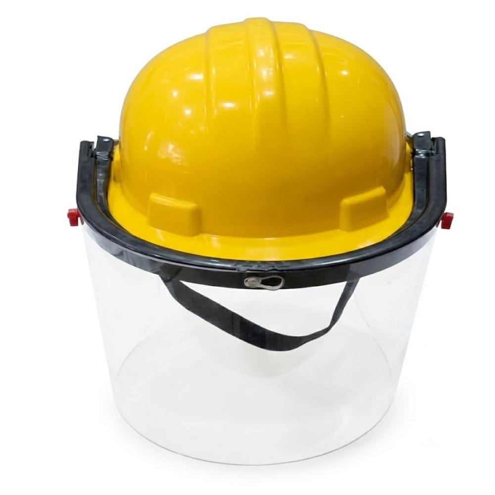Goggle Type Grinding Face Shield Safety Helmet 