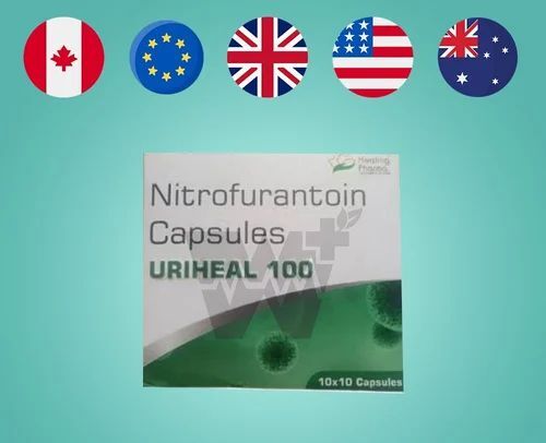 Nitrofurantoin Uriheal 100mg Capsules
