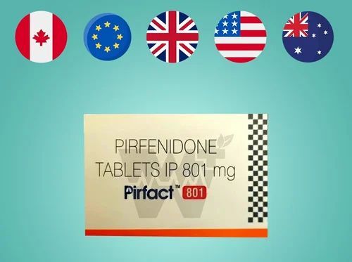 Pirfenidone Pirfact 801mg Tablets