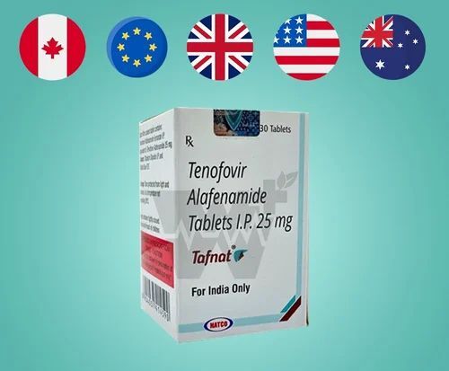 Tafnat Tenofovir Alafenamide 25mg Tablets