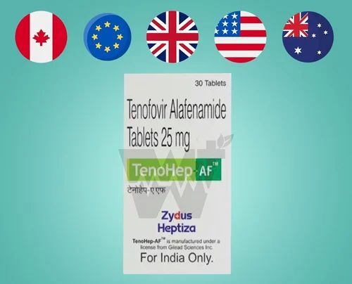 Tenofovir Alafenamide Tenohep AF 25mg 30 Tablet