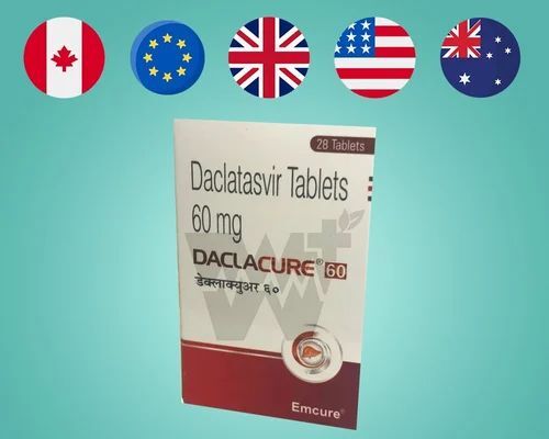 Daclatasvir Daclacure 60 Mg Tablet
