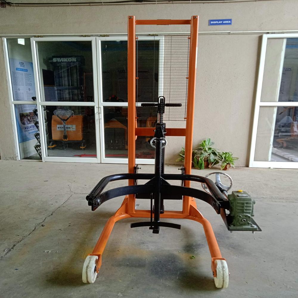Drum-Barrel Stacker Cum Lifter
