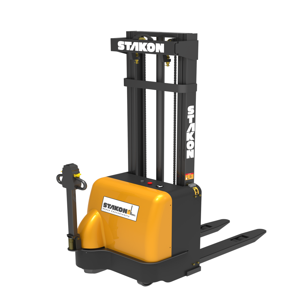 Full Electric Stacker - Features: Easy Operation