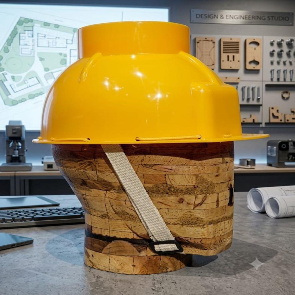 Safety Loader Helmet Yellow
