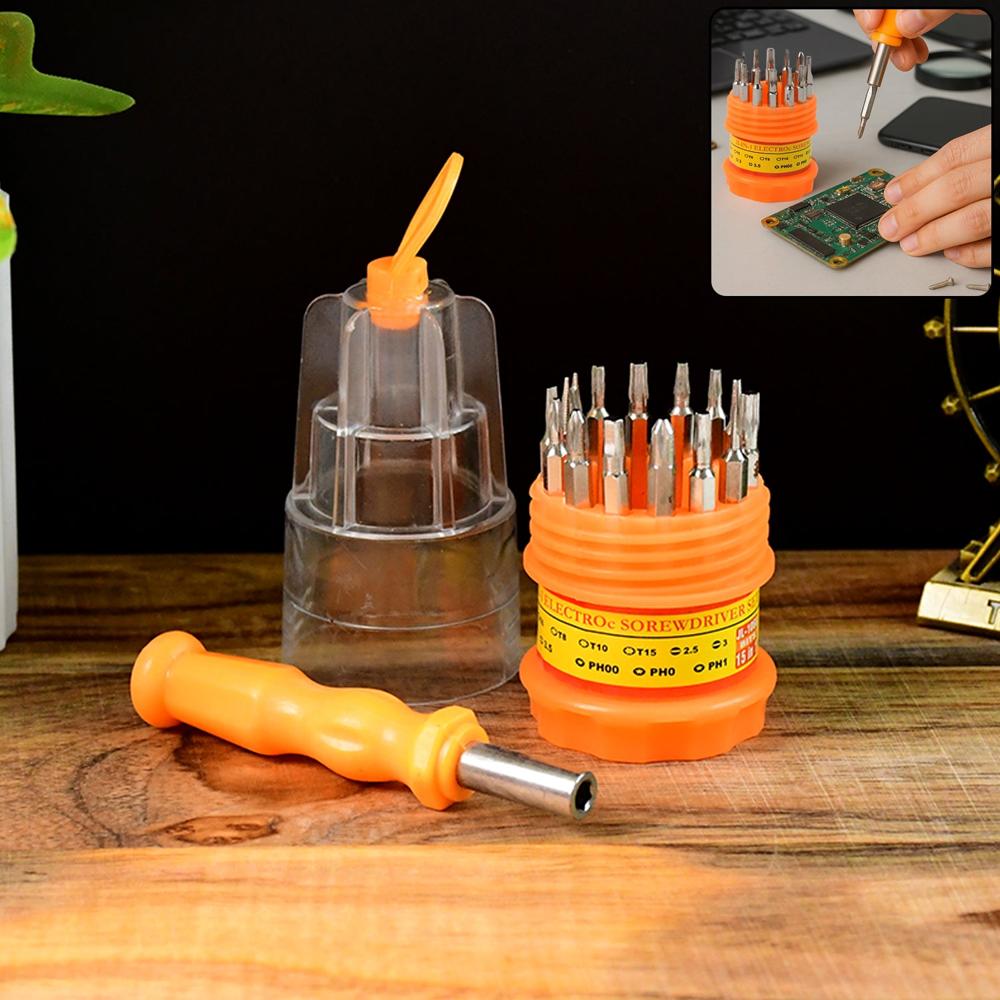 15 In 1 Multipurpose Precision Screwdriver Set - Color: Home Improvement