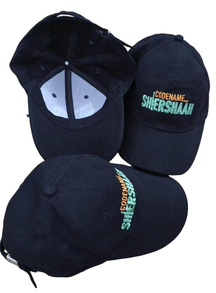 Black Premium Cotton Cap