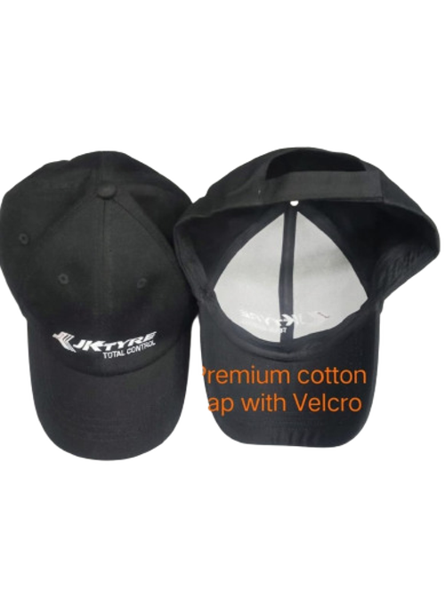 Black Premium Cotton Cap