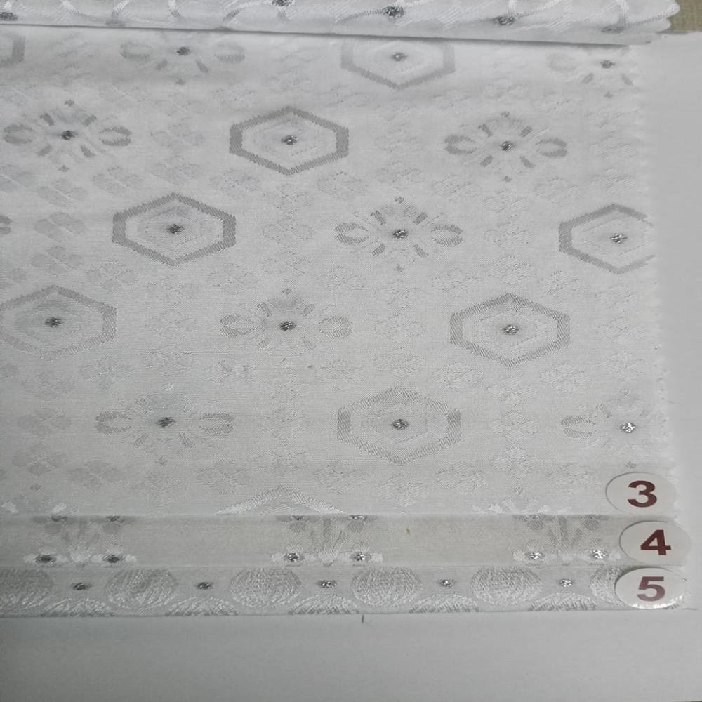Polycotton Star Butta Kurta Fabric 