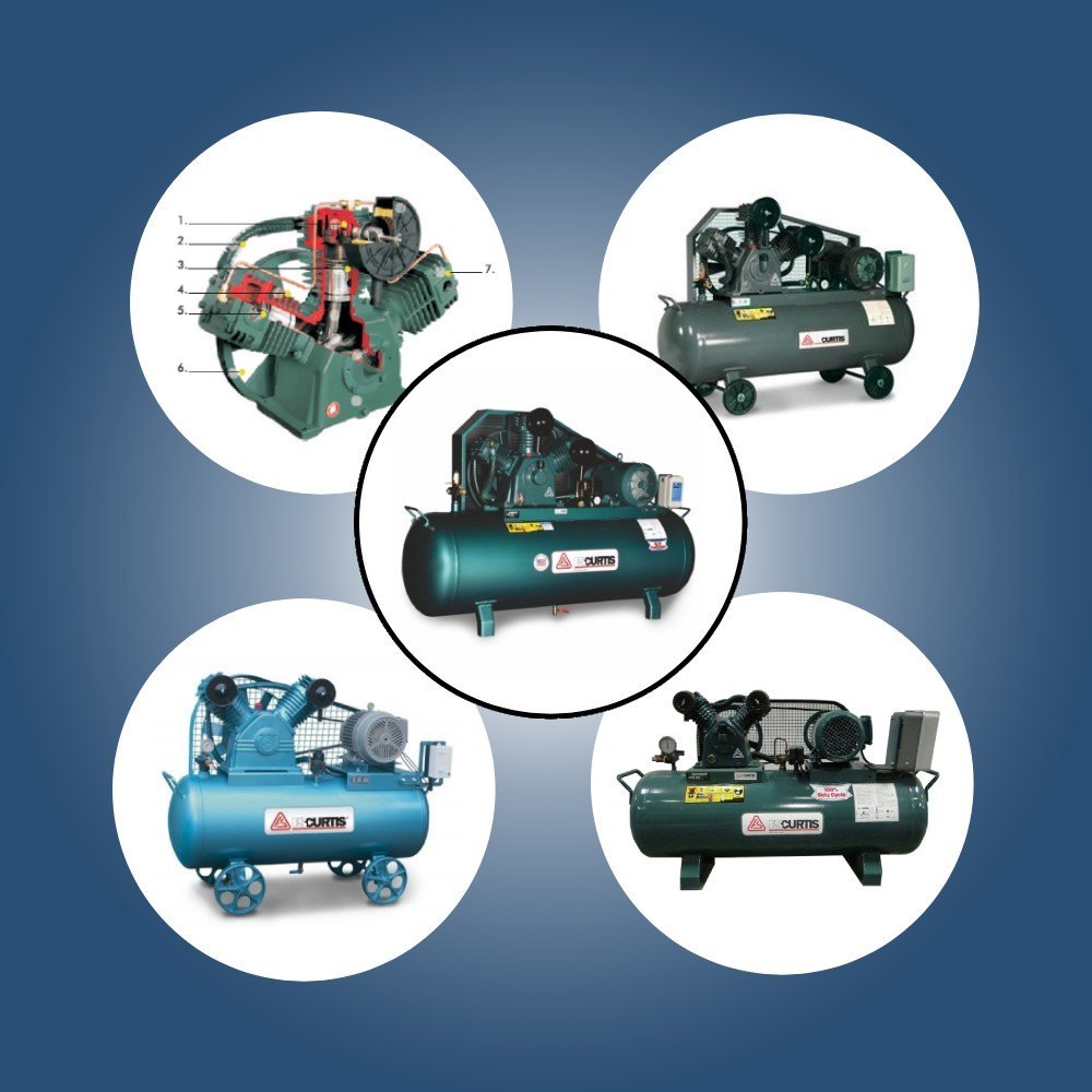 Reciprocating Air Compressor - Air Flow Capacity: As Per Model (Cfm) Cubic Meter Per Hour (M3/h)