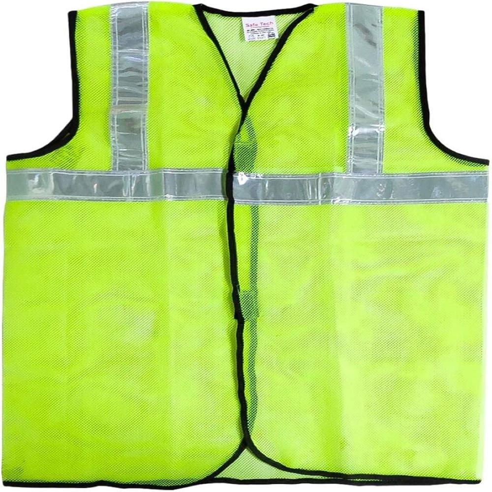 Reflective safety jackets Green Color