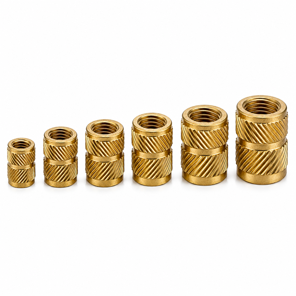 Brass Ultrasonic Inserts - Application: Injection Molding