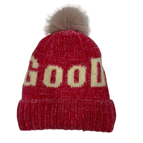 Kids Winter Pom Pom Caps