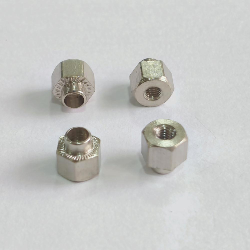 Self Clinching Nuts - Color: Silver/tervalent Blue