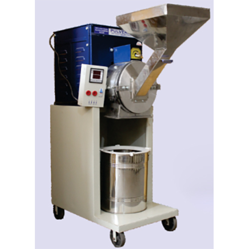 3hp Single Chamber MS Pulverizer - Mild Steel, 24x16x42 Inches | Alloy Steel Cutter, 2800 RPM, Semi-Automatic, Mounted on Wheels