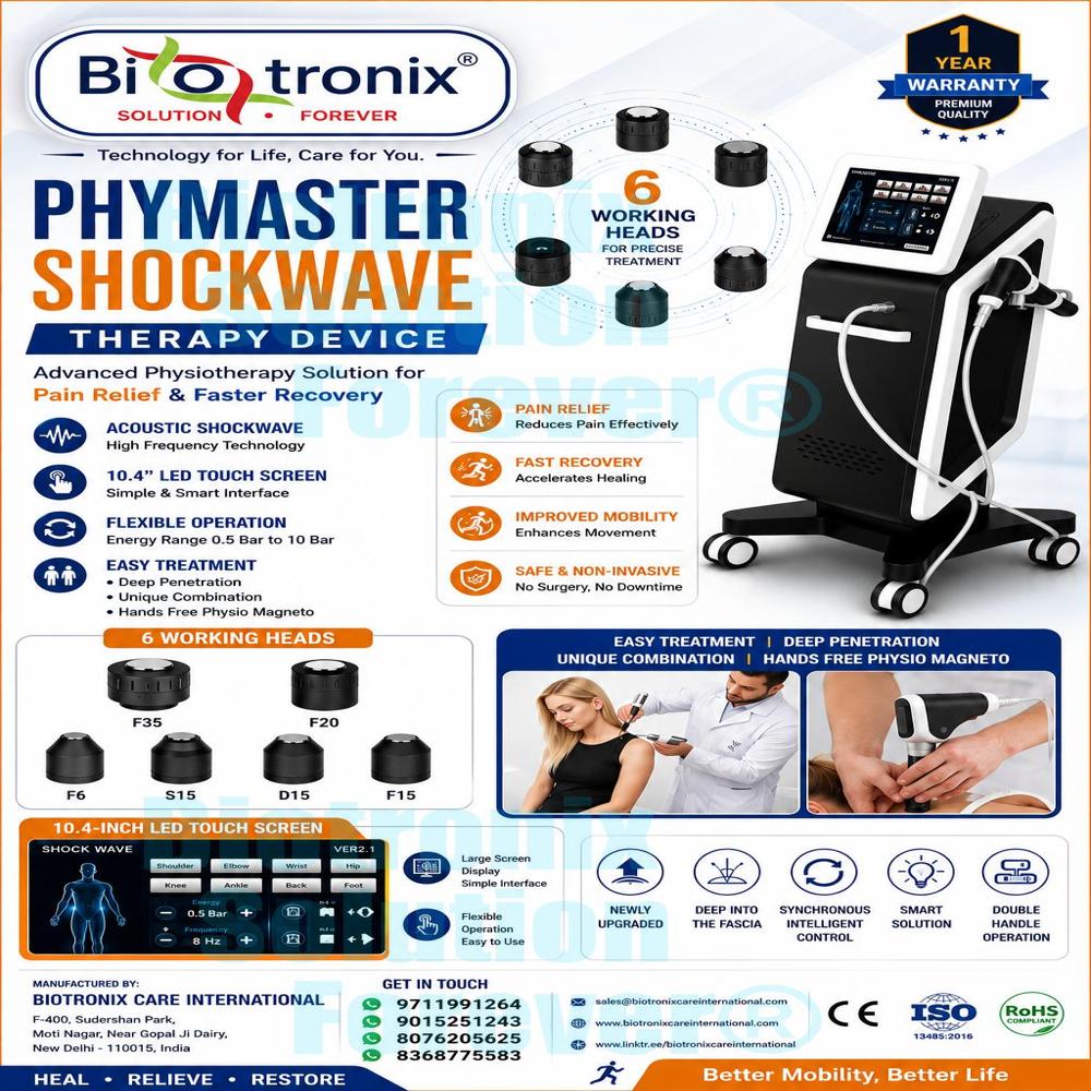 AIRSHOCK PRO High Performance Shockwave Therapy Machine
