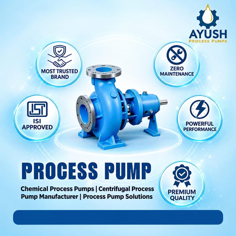 Chemical Process Pump - Caliber: Standard/custom Sizes