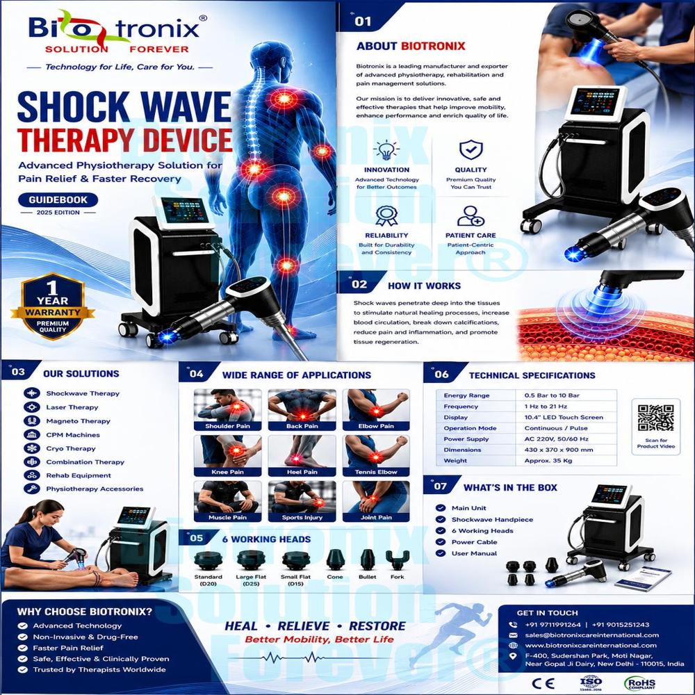 AIRSHOCK PRO High Performance Shockwave Therapy Machine