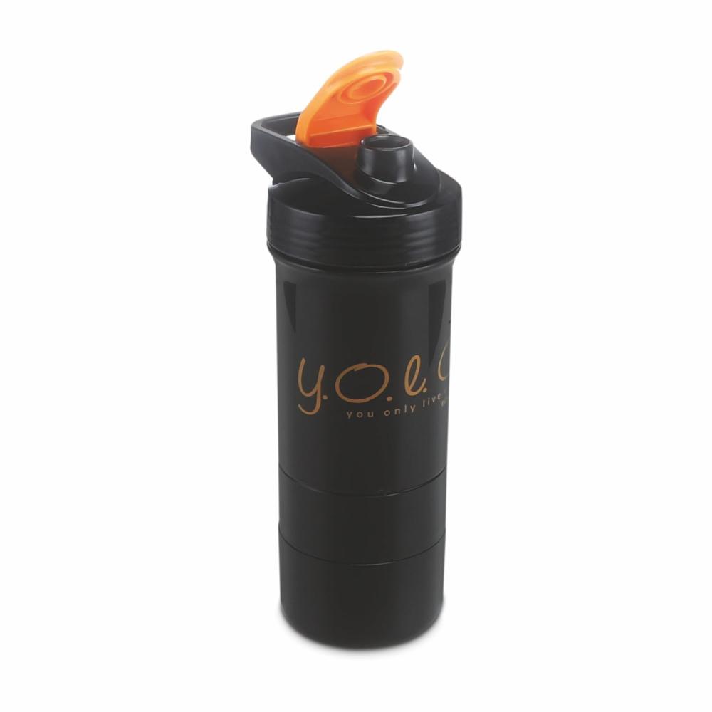 Plastic Cross Fit Gym Shaker Bottle