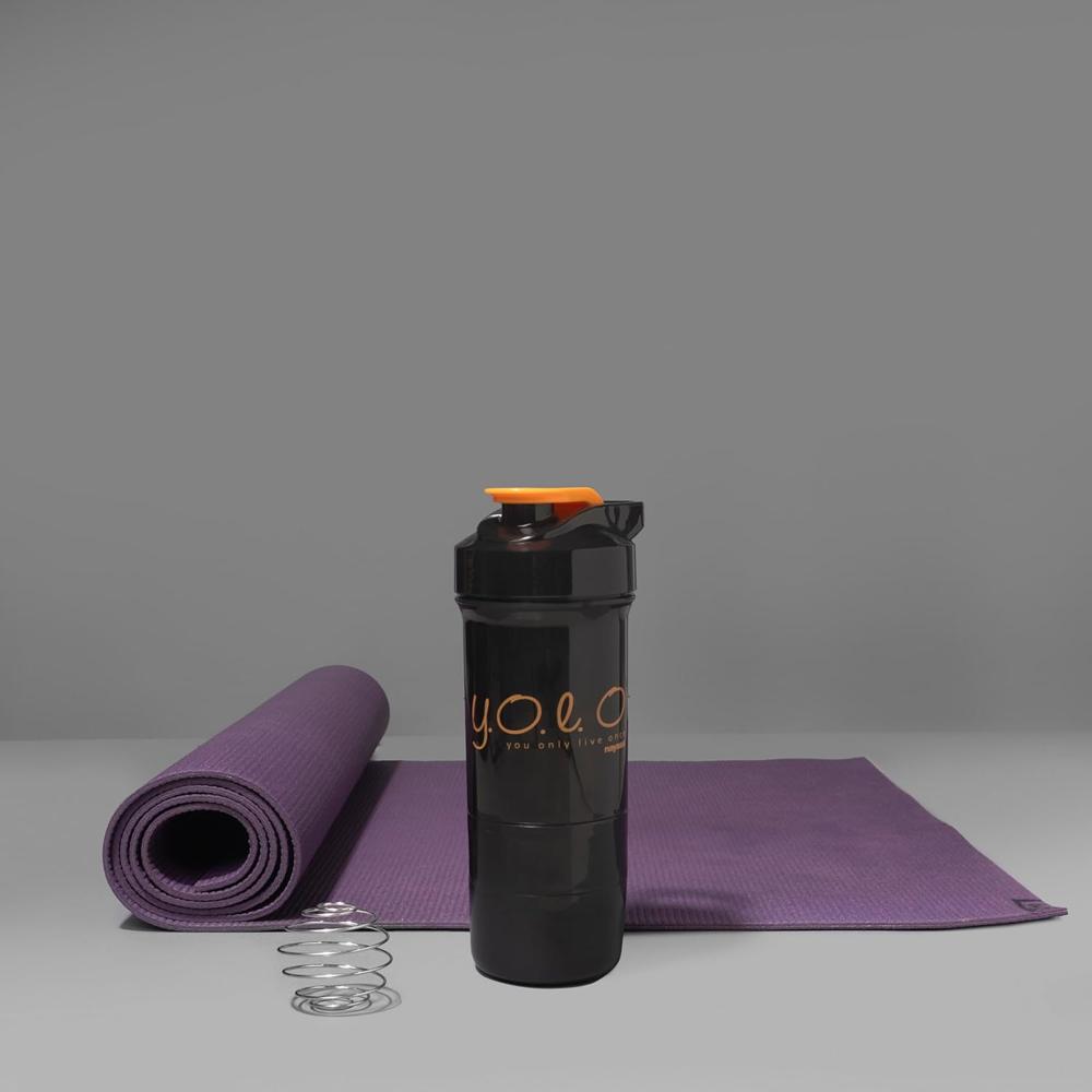 Plastic Cross Fit Gym Shaker Bottle