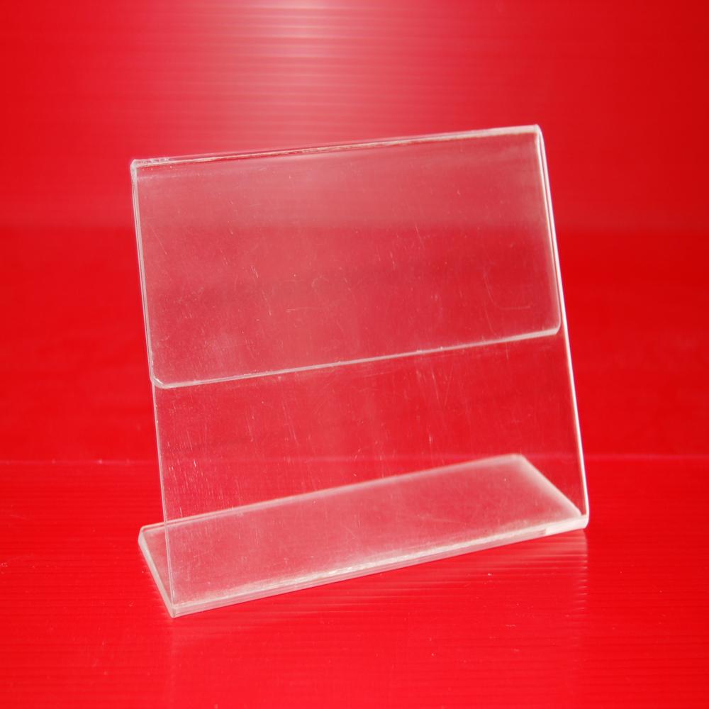 acrylic display L stand