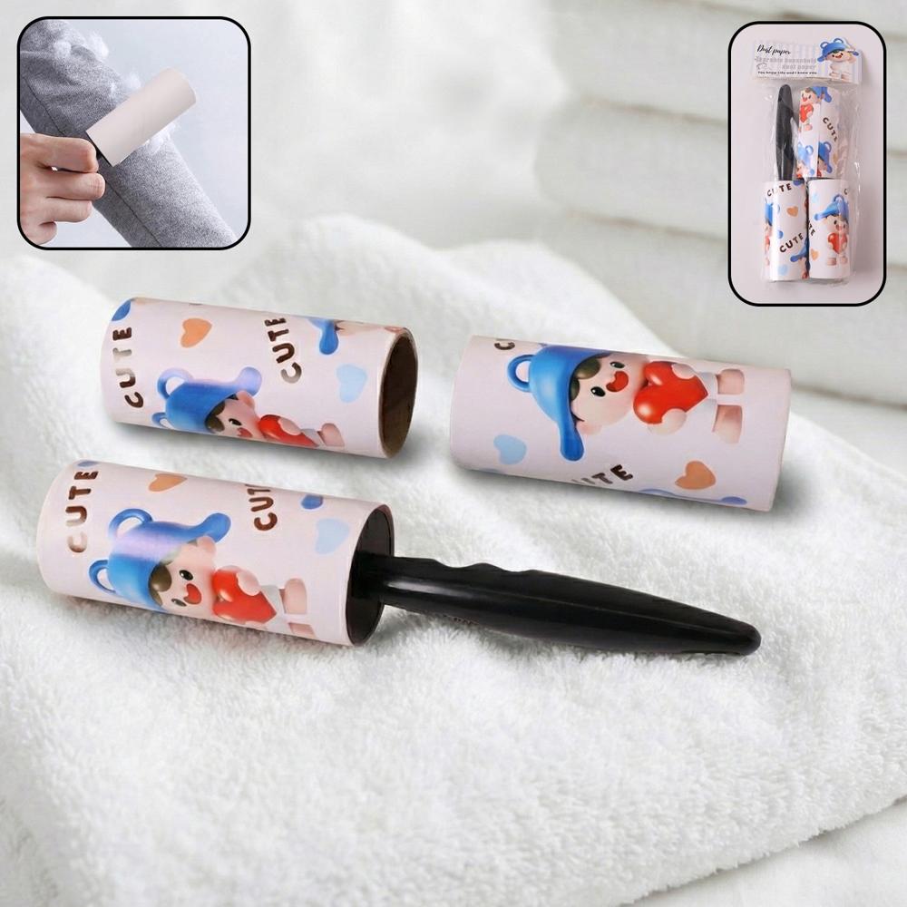 Reusable Sticky Lint Roller With Handle (1 Set) - Application: As Per Product Requirement