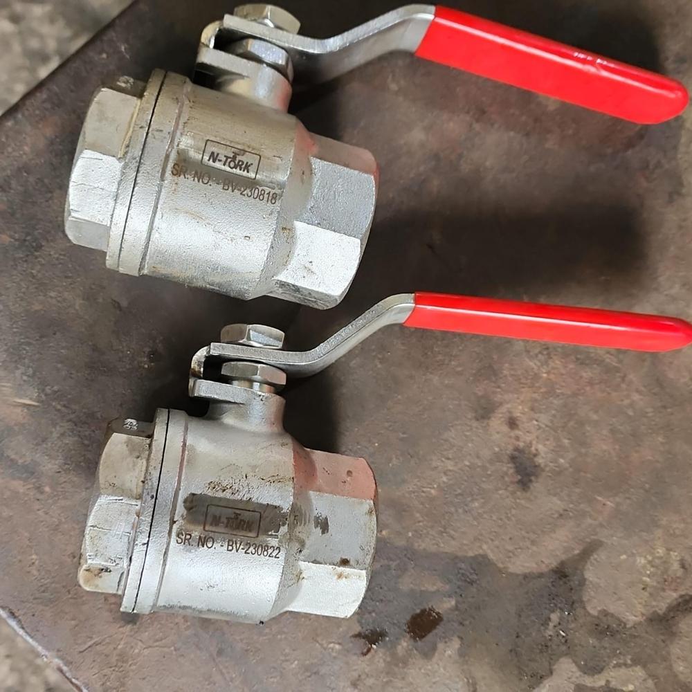 Single Piece Ball Valve - Stainless Steel, 1.5 Inch, Full Bore, 1pc, Threaded Fpt | Ptfe Seats, Lever Handle, Bubble Tight, Class 150