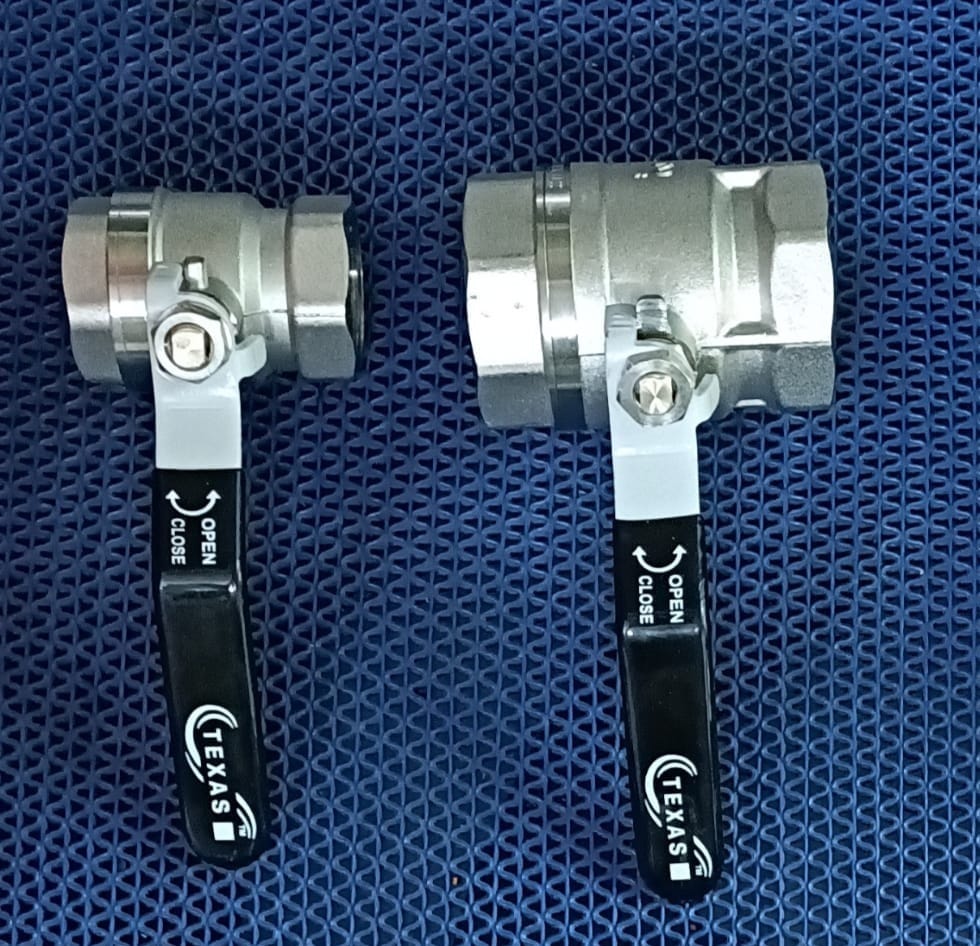 Single Piece Ball Valve - Stainless Steel, 1.5 Inch, Full Bore, 1pc, Threaded Fpt | Ptfe Seats, Lever Handle, Bubble Tight, Class 150