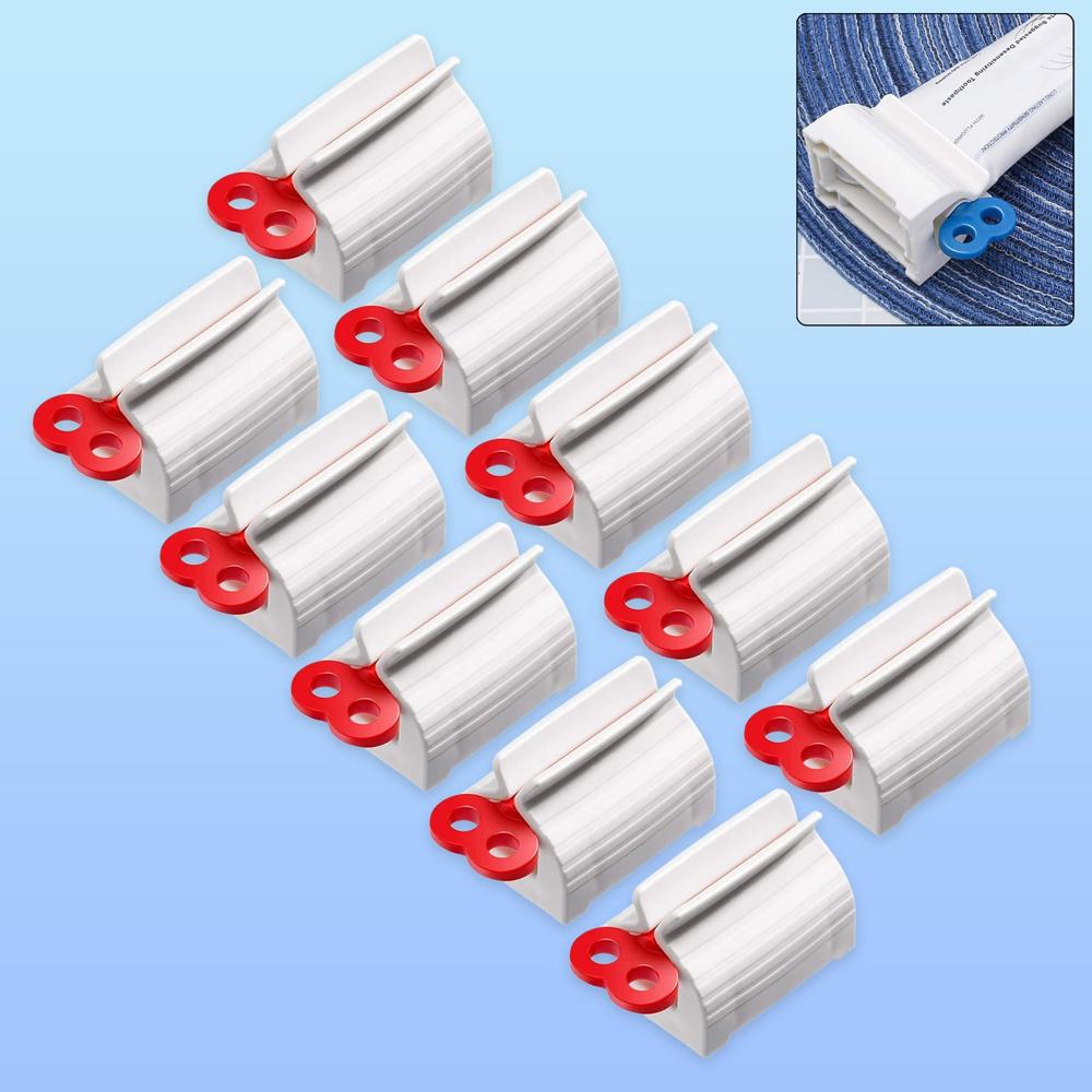 Premium Plastic Tube Squeezer Dispenser Set (10 Pc)