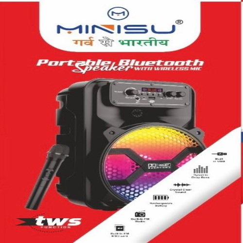 MINISU TWS PORTABLE BLUETOOTH SPEAKER