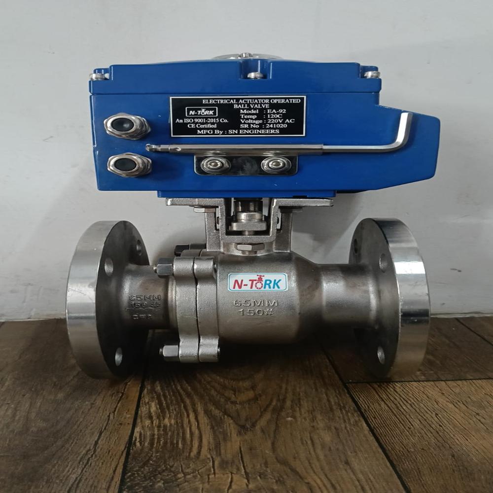 Motorized Ball Valve - Features: Automatic