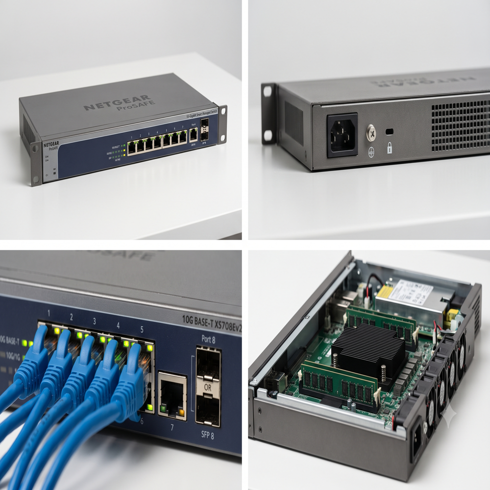 NETGEAR ProSAFE Plus 8-Port 10-Gigabit (XS708Ev2)