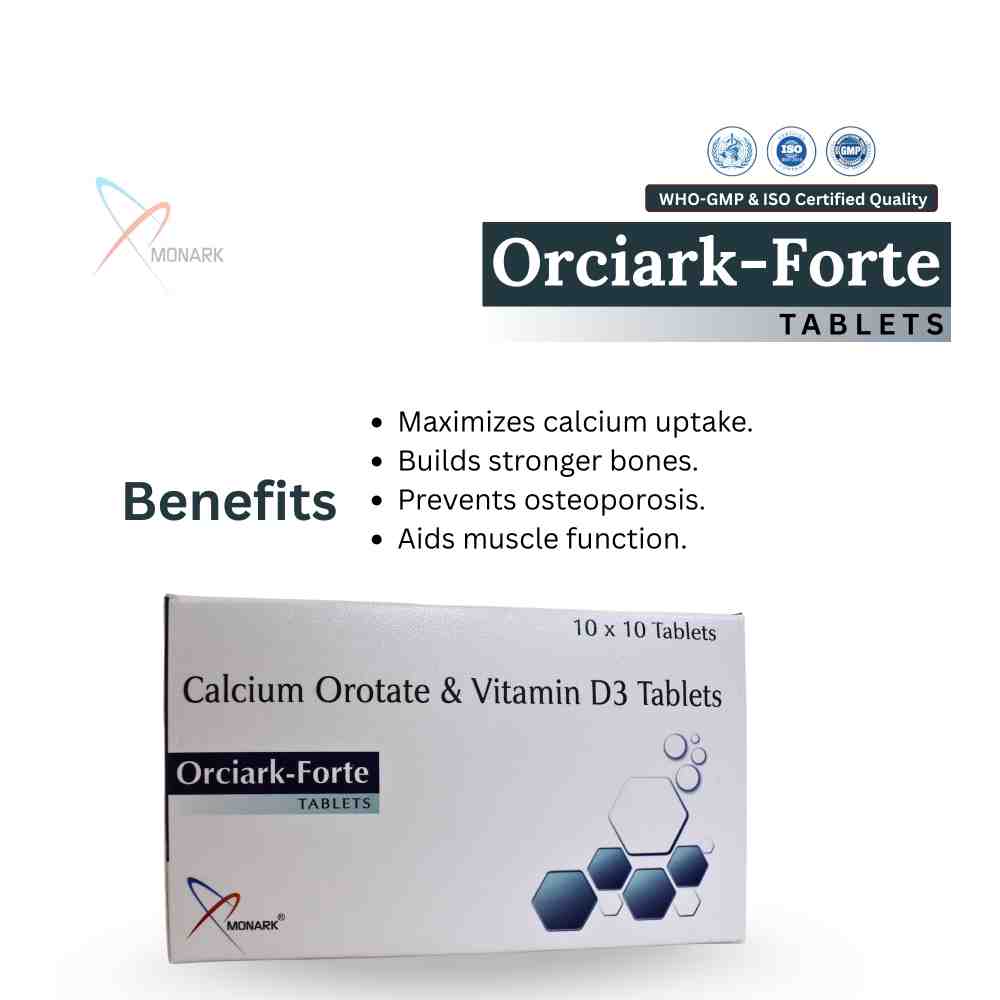 Calcium Orotate And Vitamin D3 Tablets