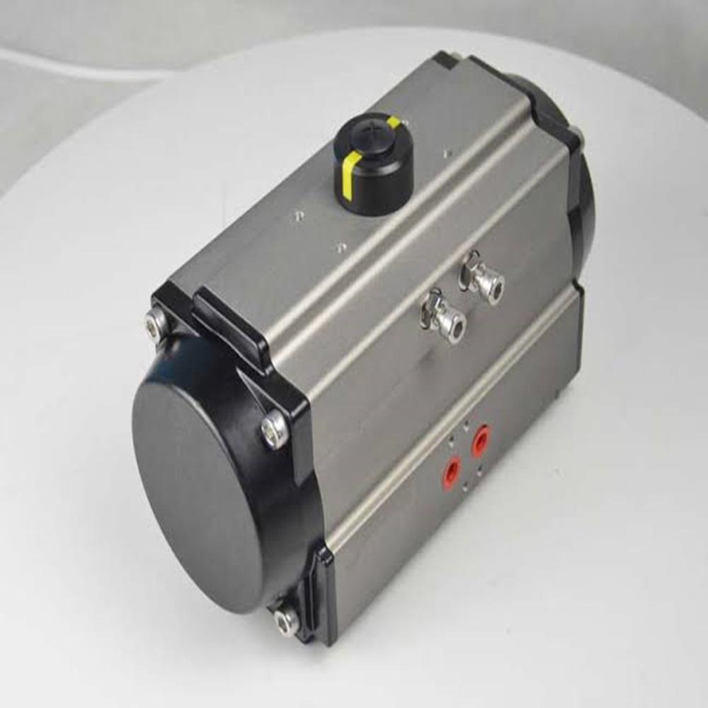 Pneumatic Rotary Actuator - Color: Silver