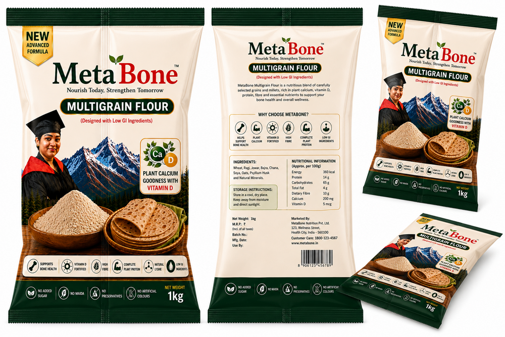 Meta Bone Multigrain Flour Low GI