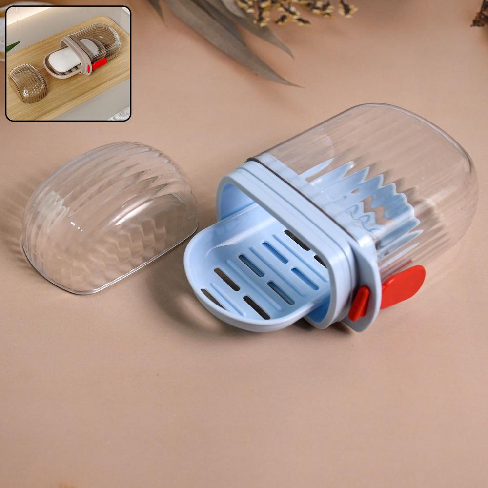 Multifunctional Soap Box With Drain Tray And Lock Clip, Sabudani (1 Pc) - Application: As Per Product Requirement