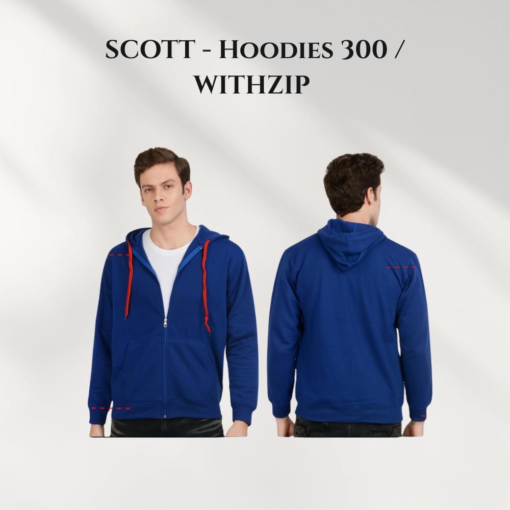 Hoodies 300 With ZIP