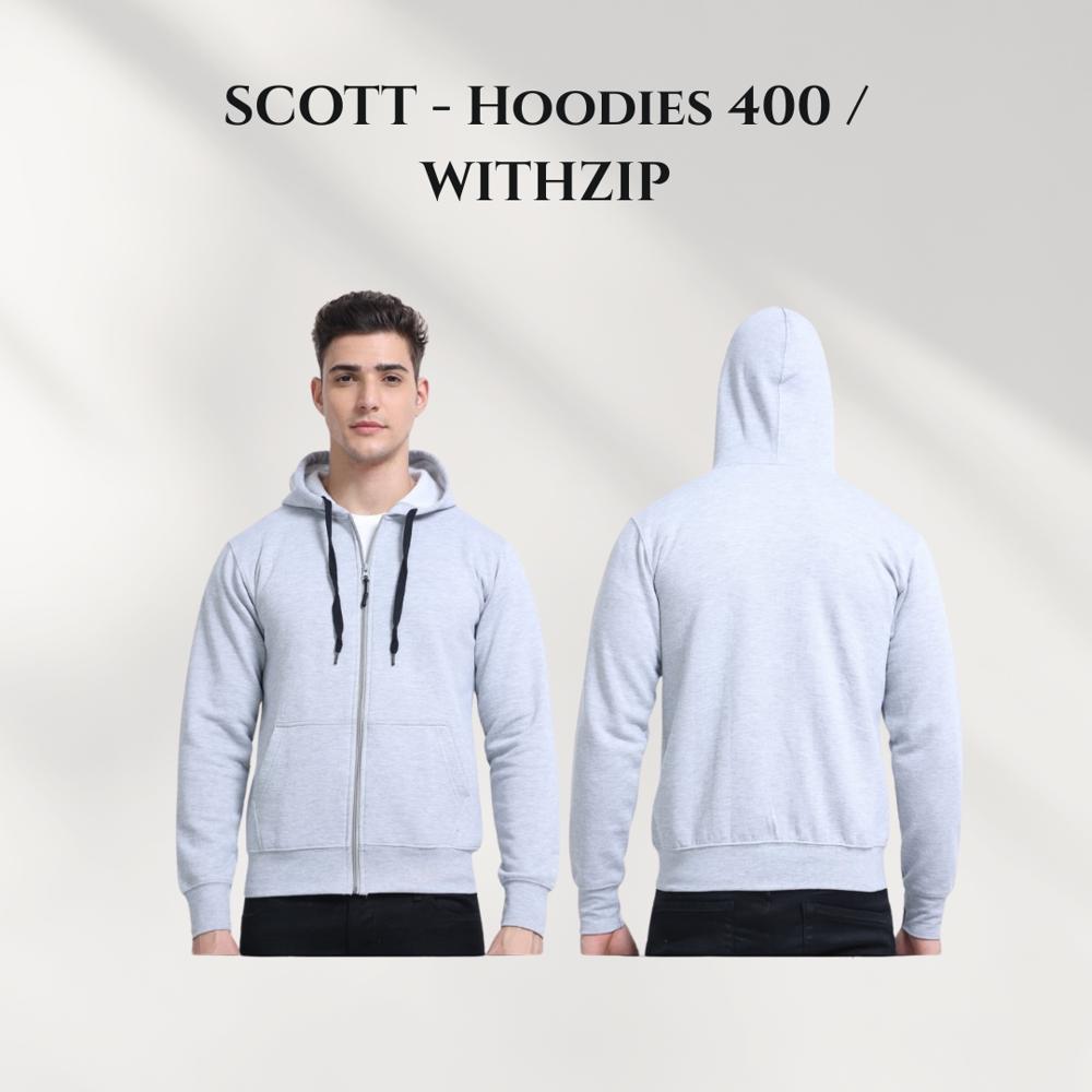 Hoodies 400 with ZIP