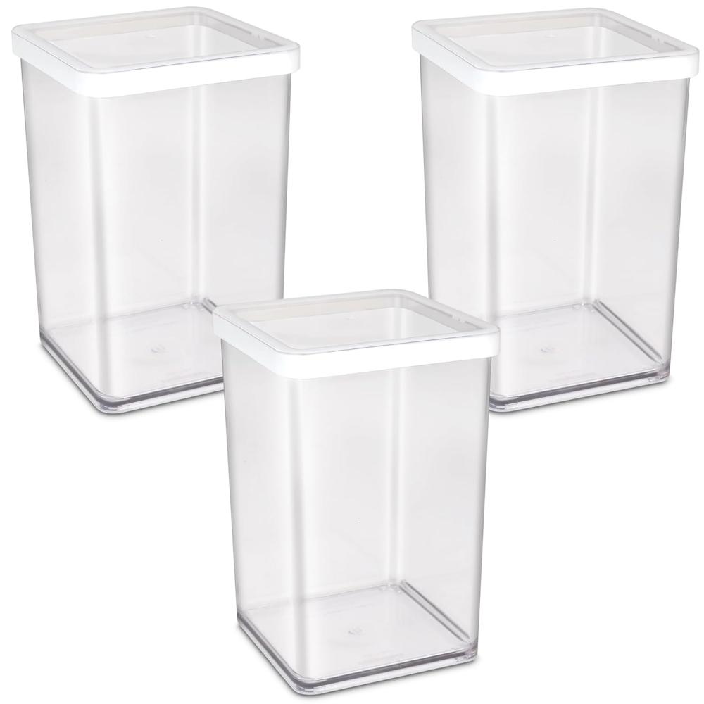 Nayasa Nicola Container-1600ML, Modern Glass-Look