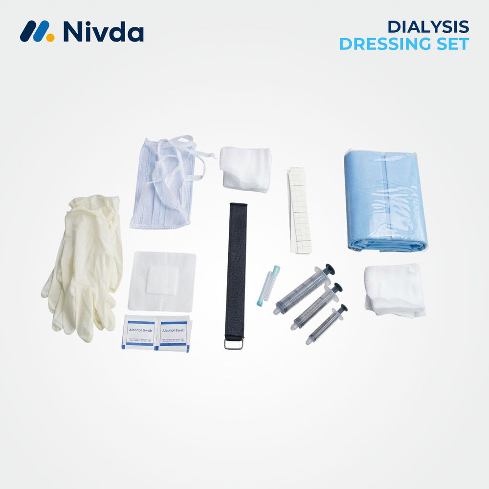 Disposable Dialysis Set - Color: White