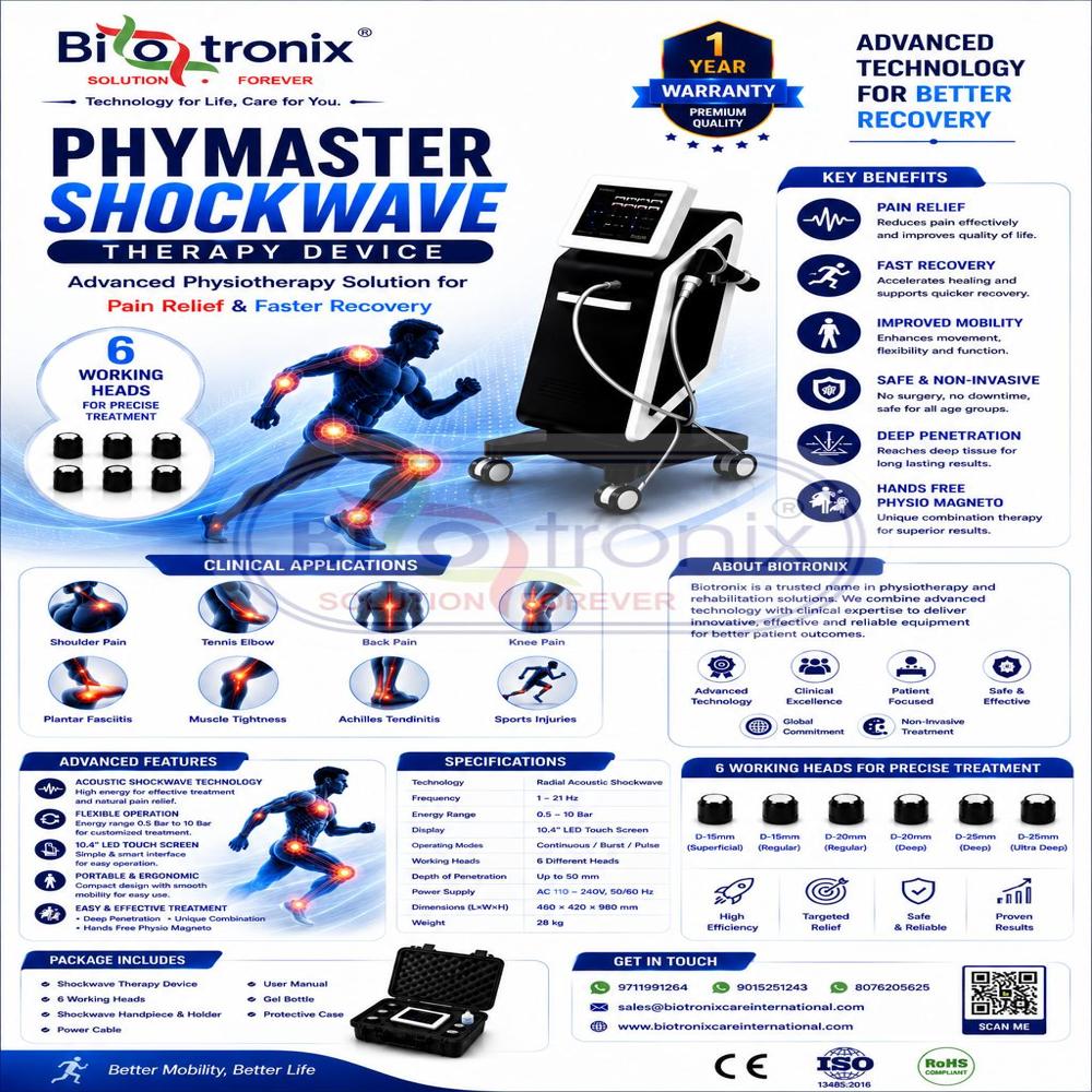 AIRSHOCK PRO Advanced Physiotherapy Pain Relief Machine