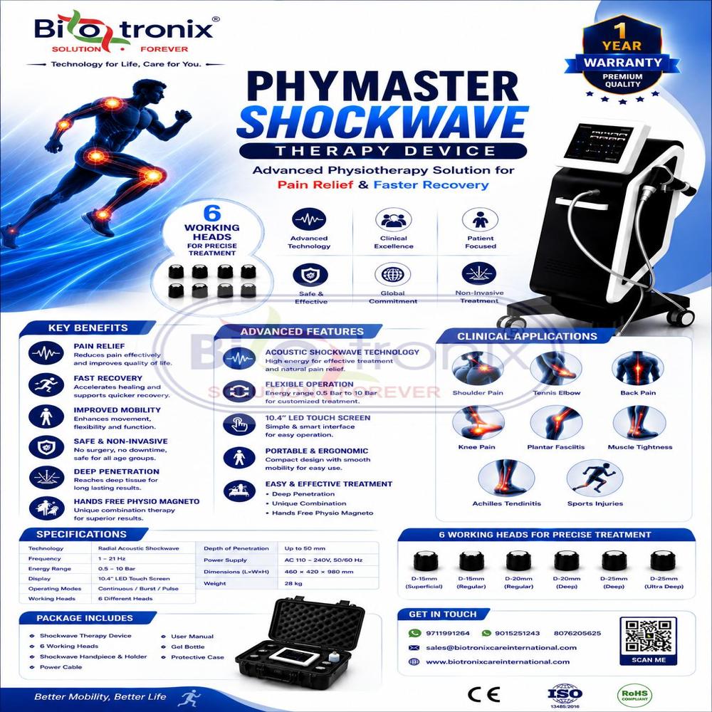 AIRSHOCK PRO Advanced Physiotherapy Pain Relief Machine