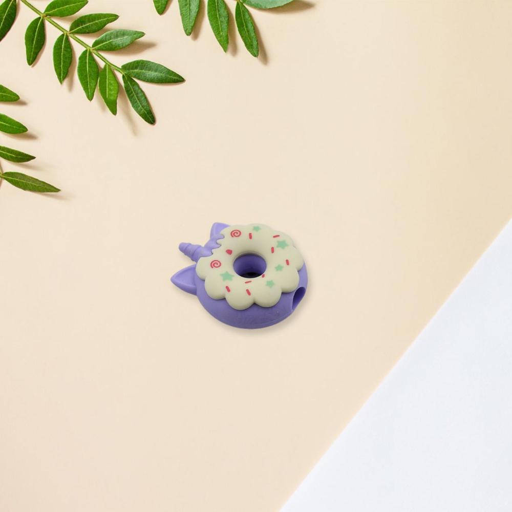 Tree Small Sized Cartoon Themed Non-Toxic Donut Erasers, School Stationery (3pc Set)