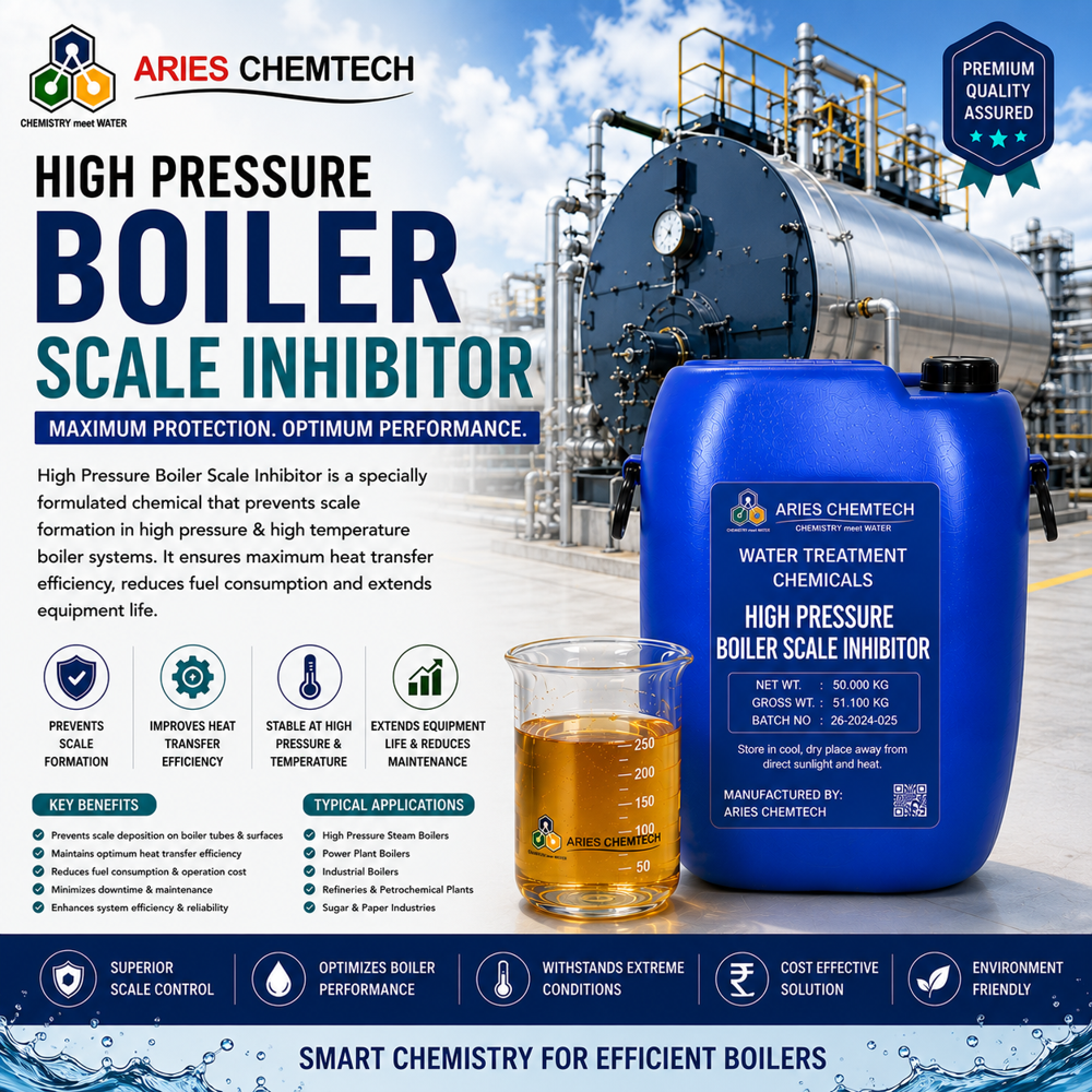 HIGH PRESSURE BOILER SCALE INHIBITOR